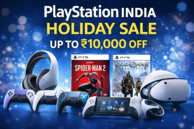 PlayStation India Holiday Sale Offers Up to ₹10,000 Off PS5 Gear